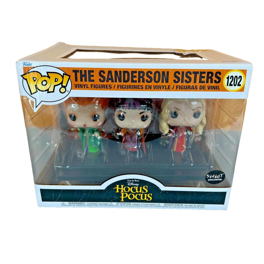 HOCUS POCUS: SANDERSON SISTERS Funko POP! Disney (Spirit  EXCLUSIVE) Halloween